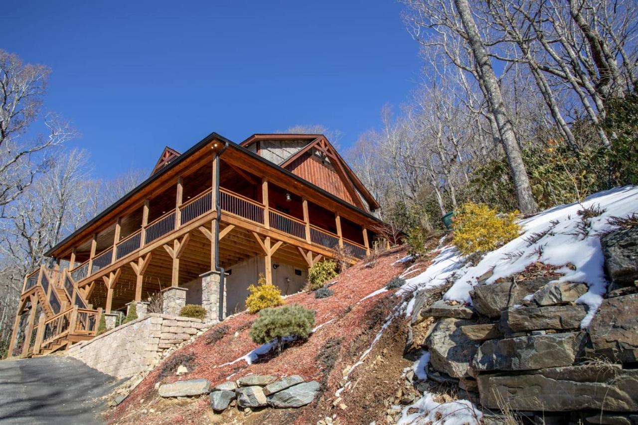 Villa Tanawha Vista à Blowing Rock Extérieur photo